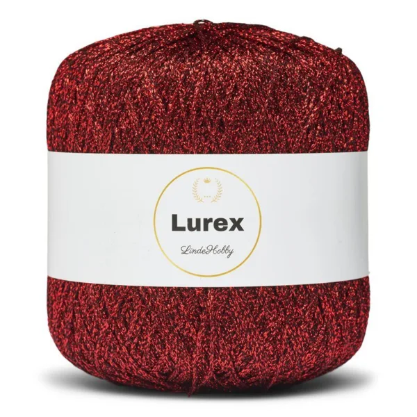 LindeHobby Lurex 11 Rød