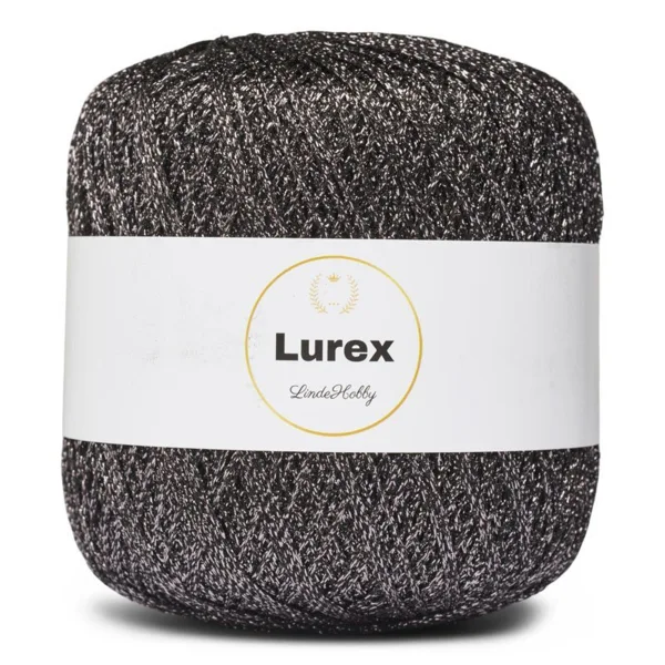 LindeHobby Lurex 04 Antracit