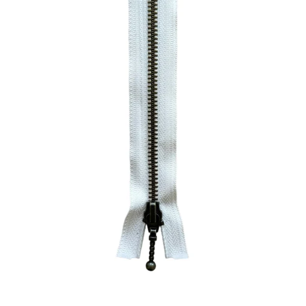 YKK Delbar Lynlås Antik Messing 6 mm 45 cm 571