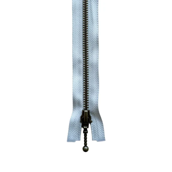 YKK Delbar Lynlås Antik Messing 6 mm 45 cm 336