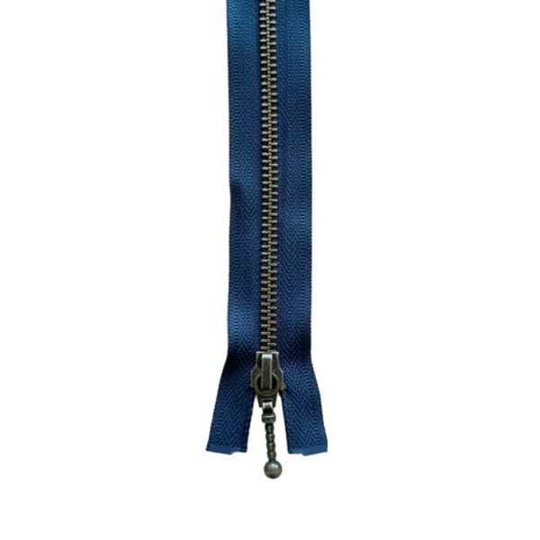 YKK Delbar Lynlås Antik Messing 6 mm 45 cm 560