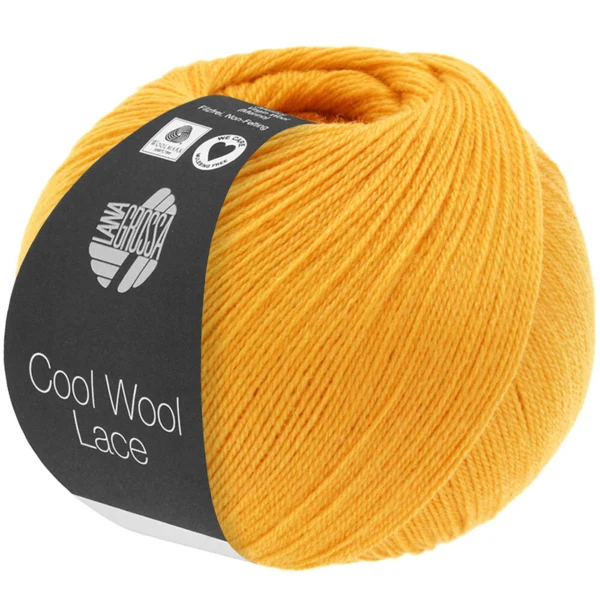Lana Grossa Cool Wool Lace 49 Gul