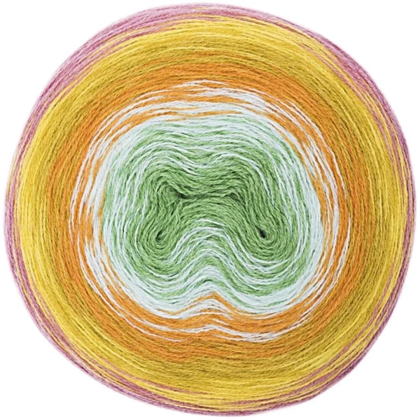 Rico Design Creative Wool Dégradé Super 6 10 Bær-grøn