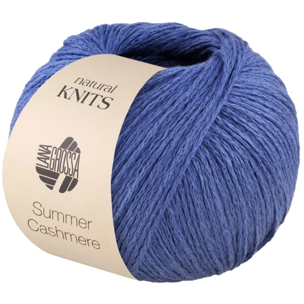 Lana Grossa Summer Cashmere 11 Blå