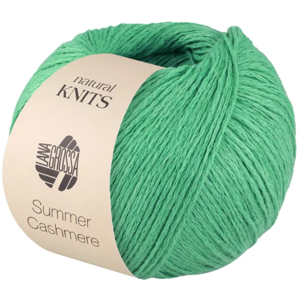 Lana Grossa Summer Cashmere 15 Jadegrøn