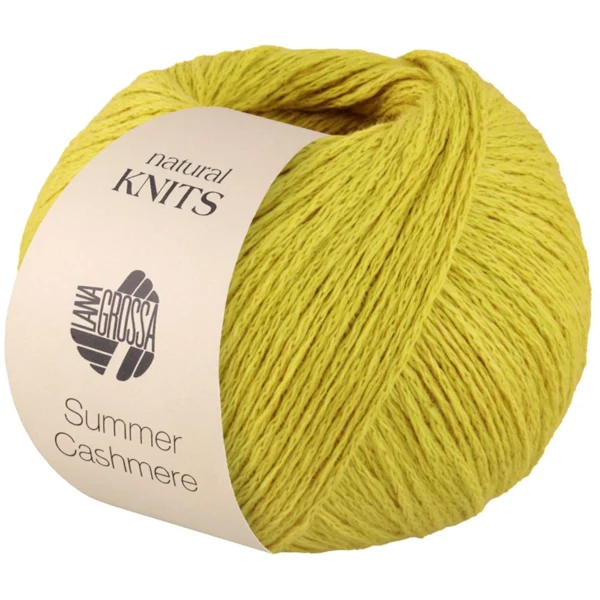 Lana Grossa Summer Cashmere 16 Limegrøn