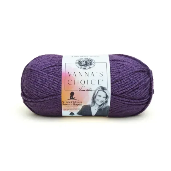 Lion Brand Vanna's Choice 860-147B Purple