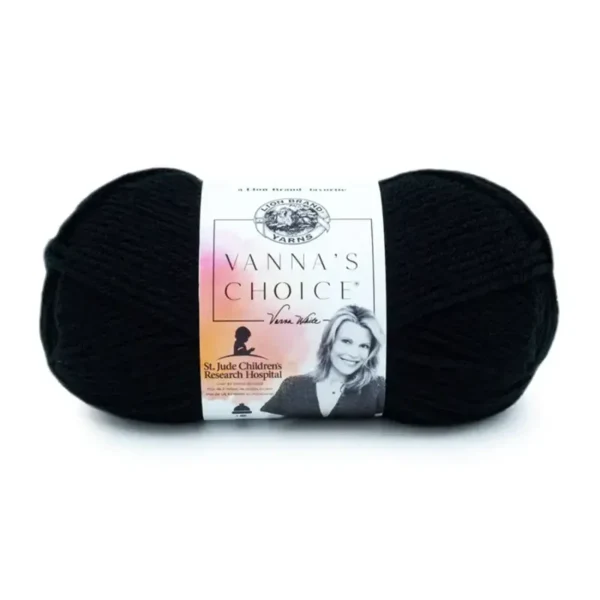 Lion Brand Vanna's Choice 860-153 Black