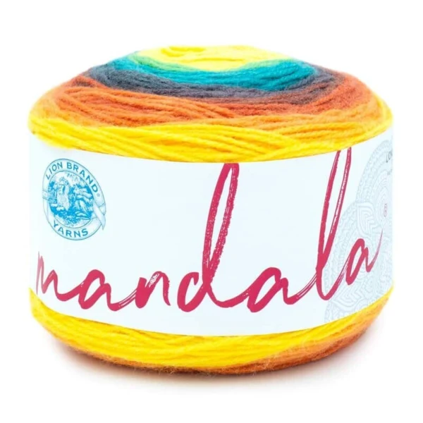 Lion Brand Mandala 525-207AG Thunderbird