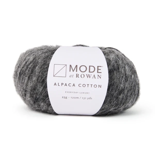 Mode at Rowan Alpaca Cotton 012 Charcoal Melange