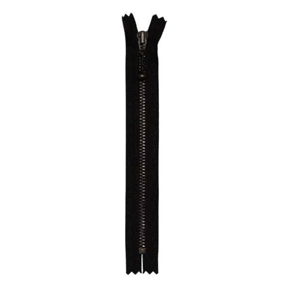 YKK Fast Lyslås Antik Messing 4 mm 14 cm 570 Brun