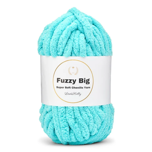 LindeHobby Fuzzy Chenille BIG 13 Teal