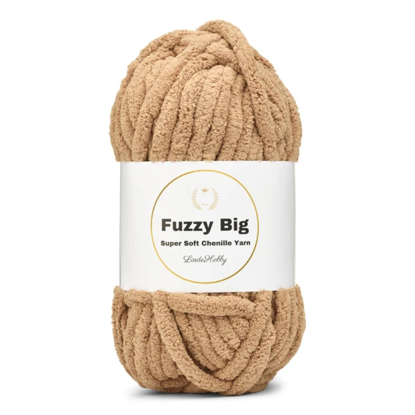 LindeHobby Fuzzy Chenille BIG 22 Nescafe