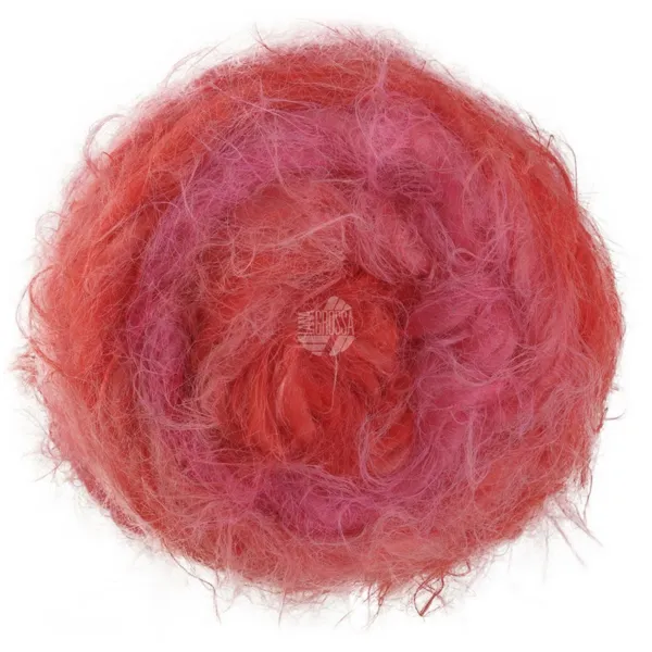 Lana Grossa Basta Mista 106 Rosa/Pink/Laksefarvet/Koral/Rød