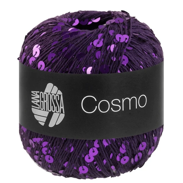 Lana Grossa Cosmo 18 Mørk violet