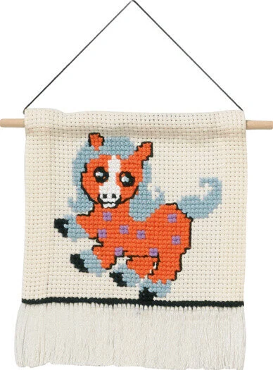 Broderikit MFK orange pony 5119/18 16x18 cm