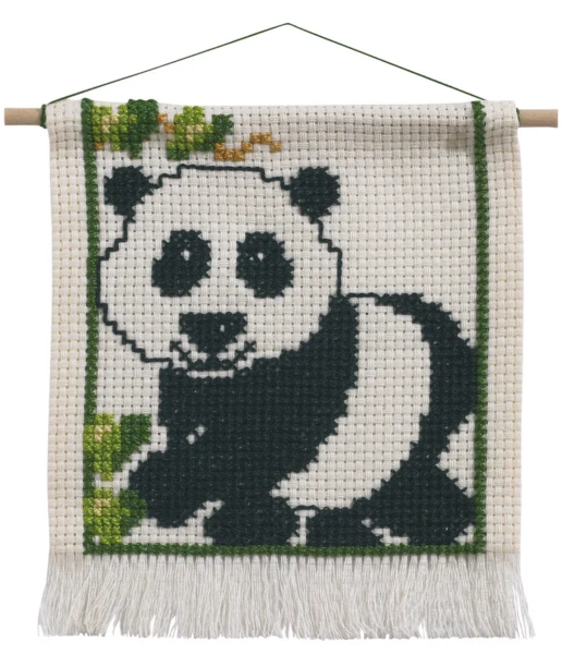 Broderikit MFK Panda 16 x 18 cm m/5119/18