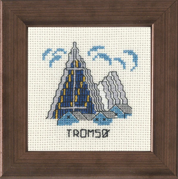 Broderikit Tromsø 10 x 10 cm R5370
