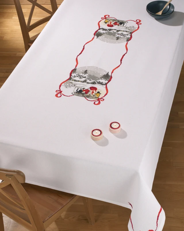 Broderikit Tomtenatt 140 x 230 cm