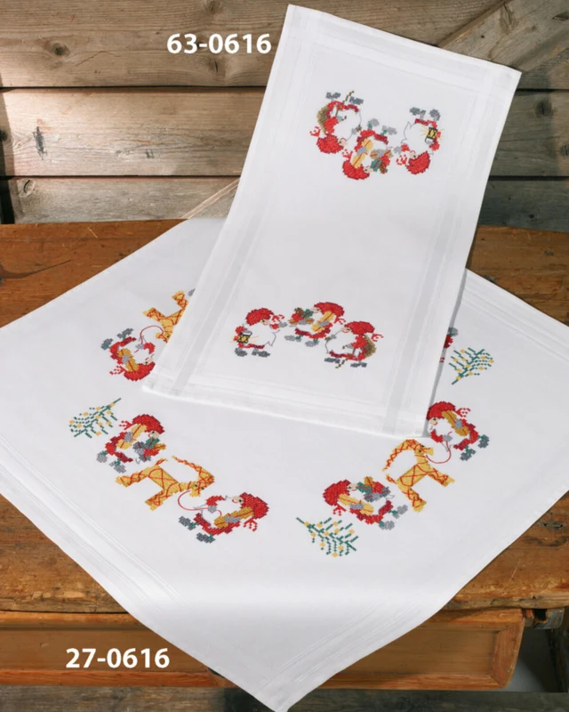 Broderikit Nisse samling XXX 40 x 80 cm