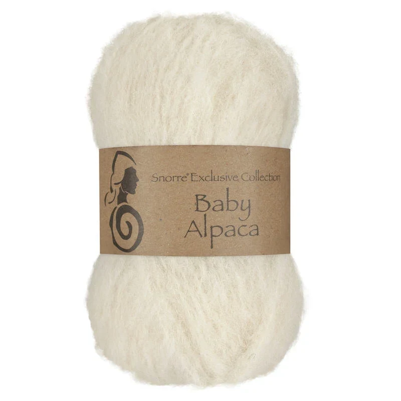 Viking Snorre Baby Alpaca 302 Naturhvid