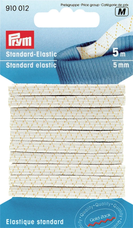 Prym Elastik Hvid 5 mm