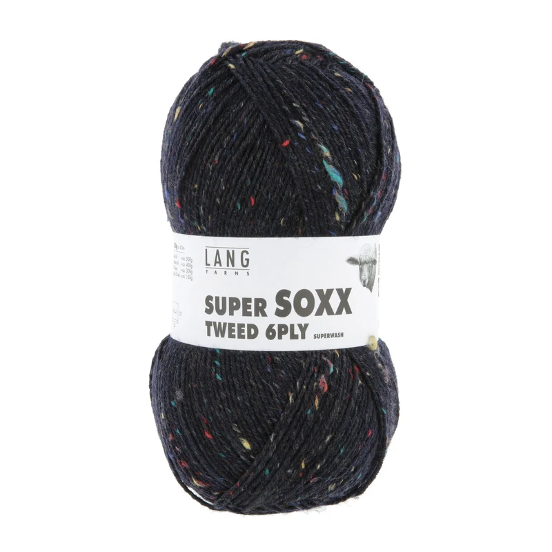 Lang Yarns Super Soxx Tweed 6-Ply 0025