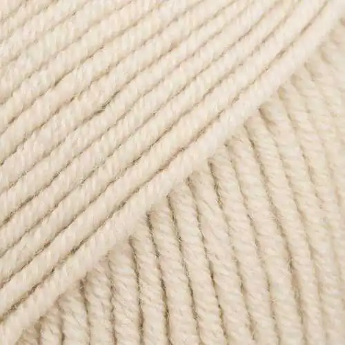Merino Extra Fine 50 Lys beige (Uni Colour)