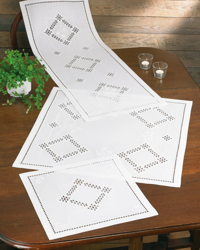 Broderikit Hardanger 40 x 106 cm
