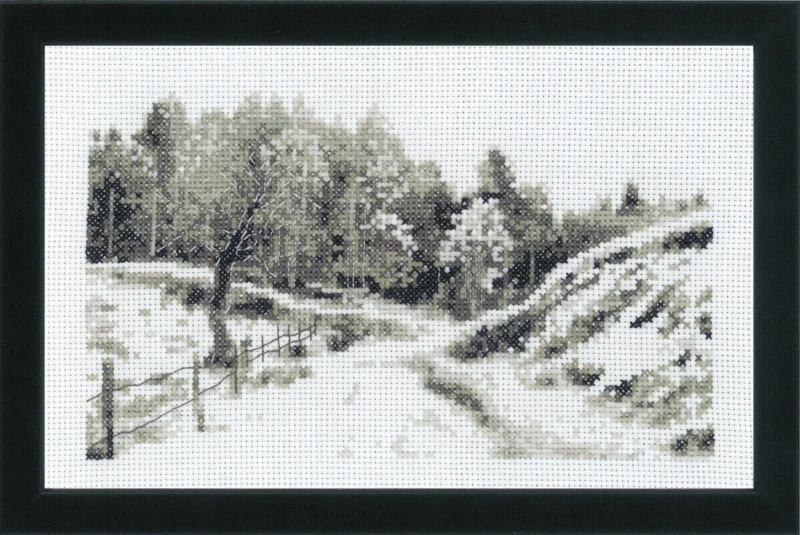 Broderikit Markvejen 15 x 24 cm
