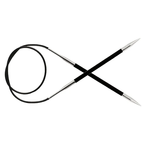 KnitPro Karbonz FASTE Rundpinde 60 cm (2-8.00mm)