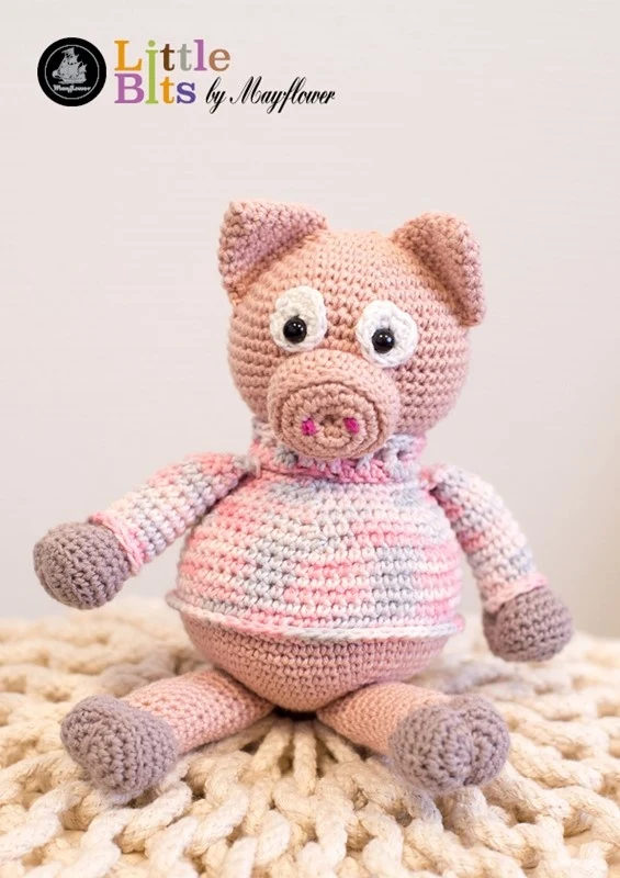 Grisen Grynte - Tøjdyr - NY!