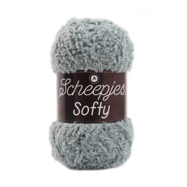 Scheepjes Softy 477 Steel gray - bluish cut