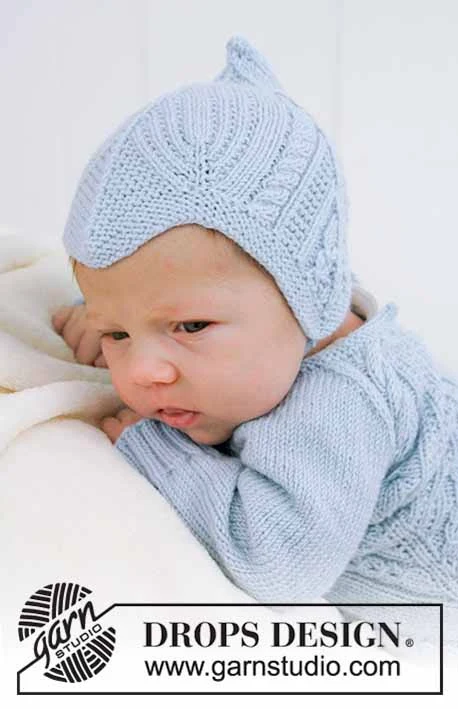 31-7 Celestina Hat by DROPS Design