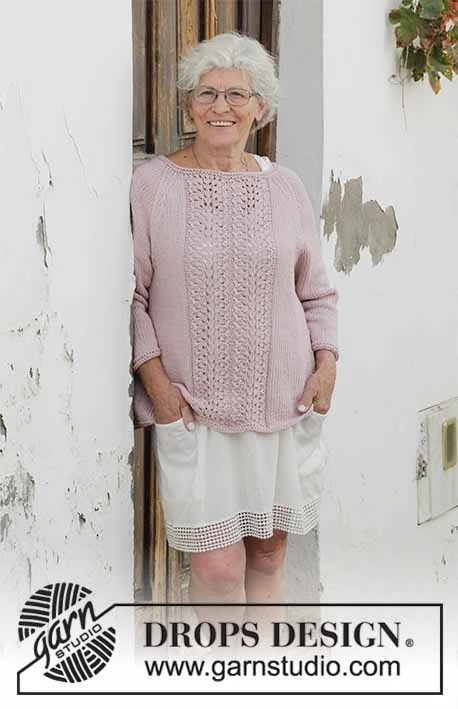 188-26 Teresa Sweater by DROPS Design