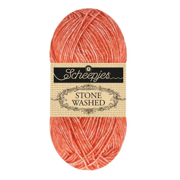 Scheepjes Stone Washed 843 Realger Red