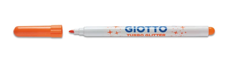 Giotto Turbo Glitter Tusser, 8 stk