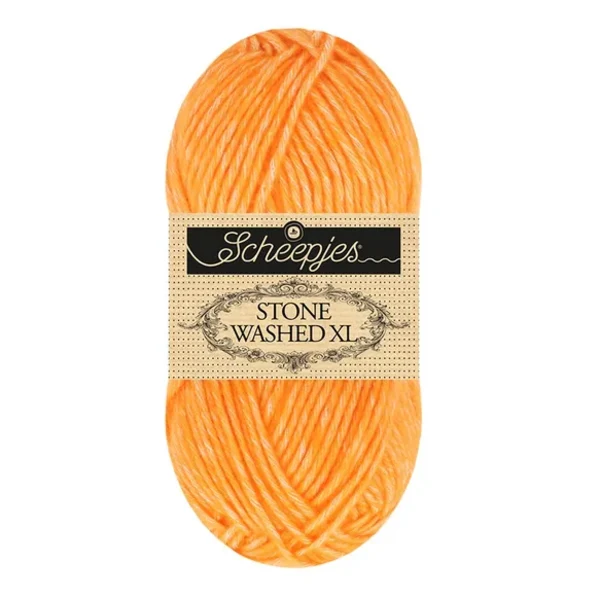 Scheepjes Stone Washed XL 882 Orange Calcite