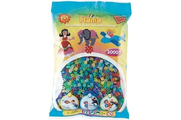 Hama Midi Perler, Mix, 3000 stk 201-54