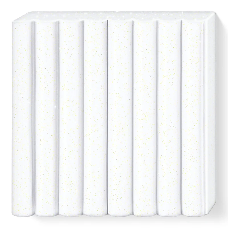 STAEDTLER FIMO Kids Ler 42g 052 Hvid glitter