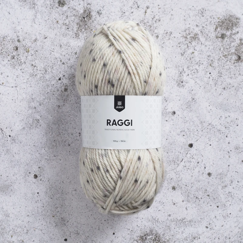 Järbo Raggi 100g 15180 Tweedy Snow