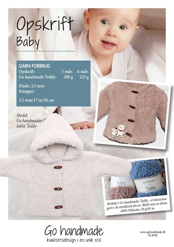 Go Handmade Jakke Teddy