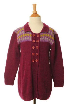 5073BC PigeJakke med bobler