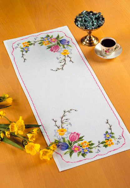 Broderikit Forårsblomster