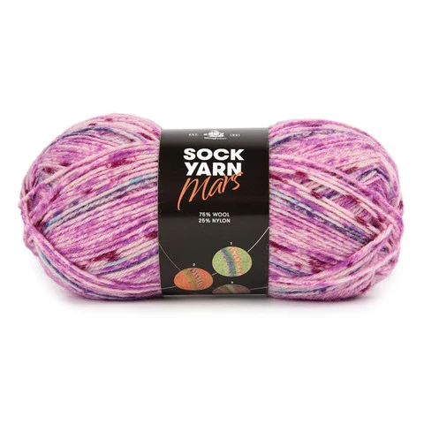 Mayflower Sock Yarn Universe Mars 04 Pink