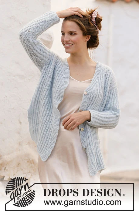 210-26 Avriel Cardigan by DROPS Design