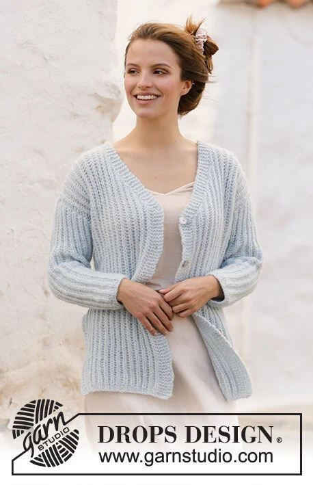 210-26 Avriel Cardigan by DROPS Design