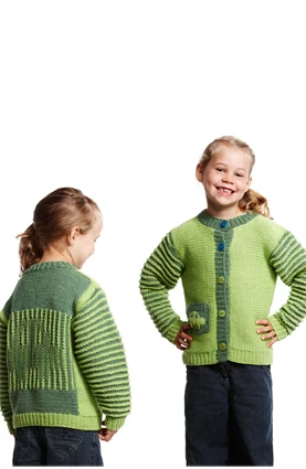 BØRNECARDIGAN MED BIL