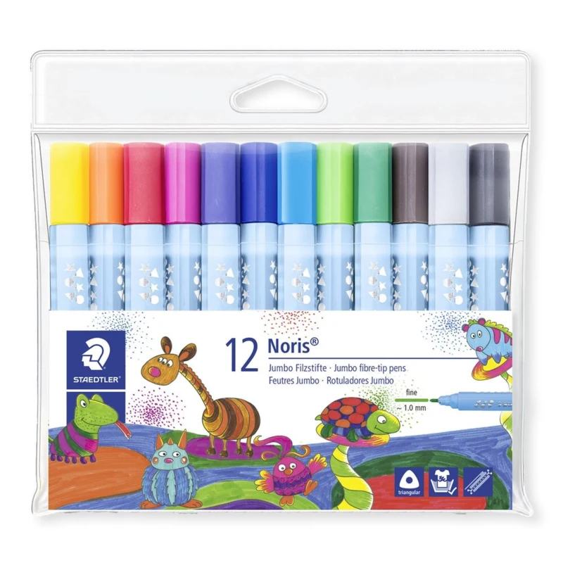 STAEDTLER Noris Jumbotusser, 12 stk
