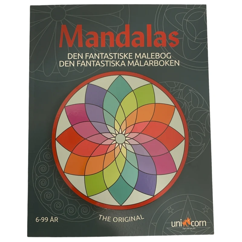 Den Fantastiske Malebog med Mandalas fra 6-99 år